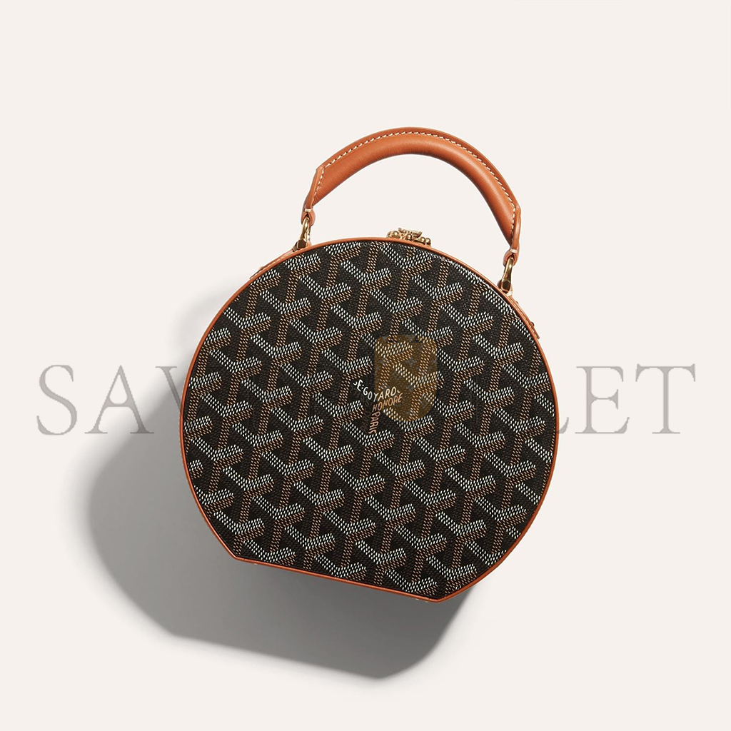 GOYARD THE ALTO HATBOX TRUNK BAG ALTOC2PMLTY01CL03O (18*16.5*7cm) GOYARD THE ALTO HATBOX TRUNK BAG ALTOC2PMLTY01CL03O (18*16.5*7cm)